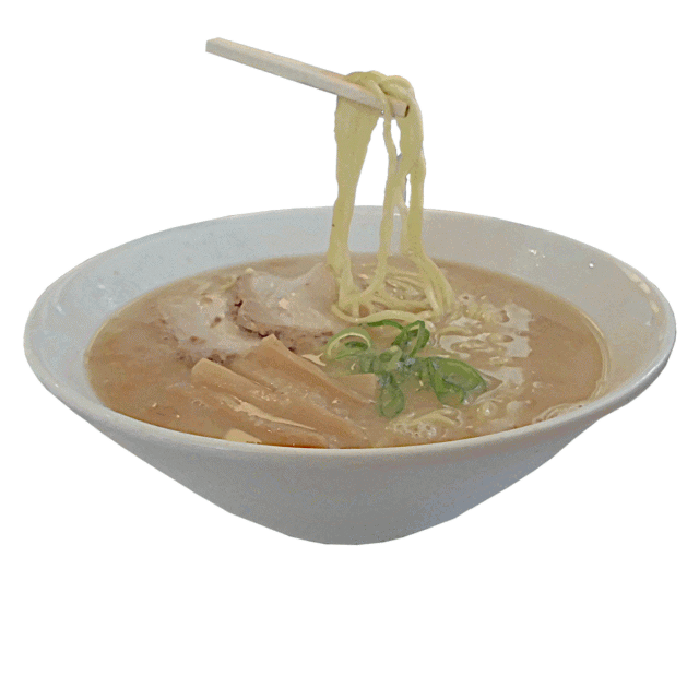 つやまラーメン大統領 院庄店のラーメン
