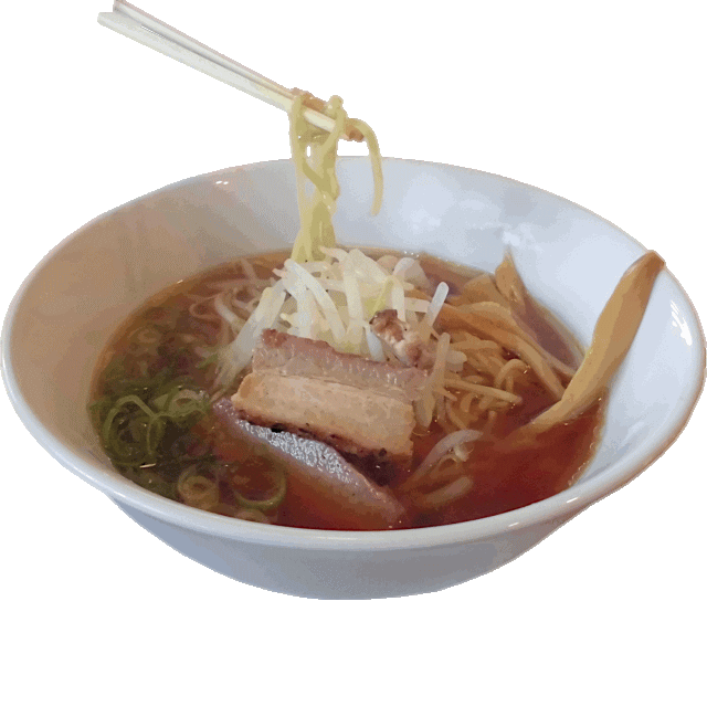 大阪王将 津山店の醤油ラーメン